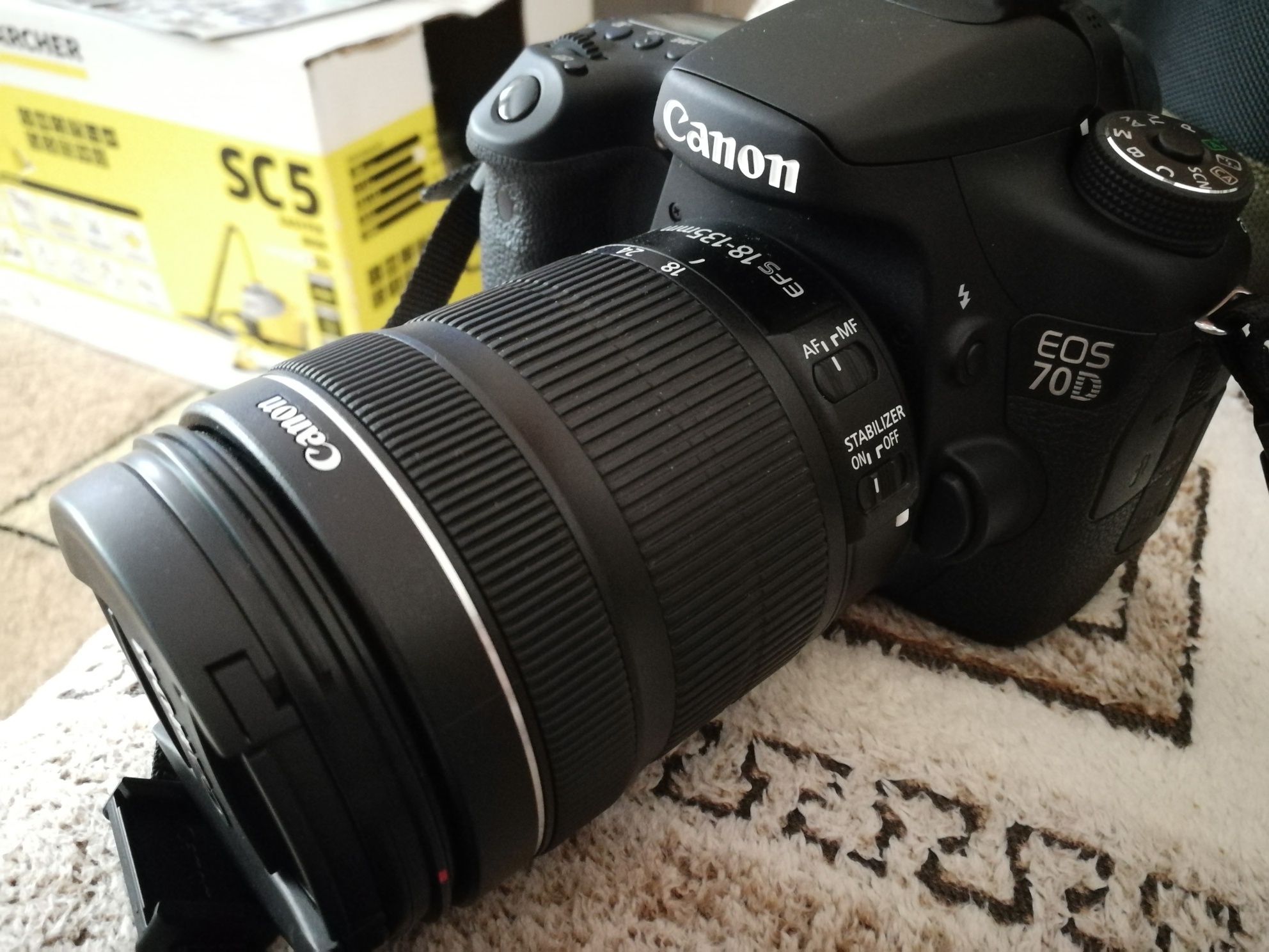 Фотоаппарат Canon eos70d цена за весь комплект