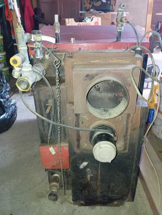 Vand centrala pe lemn cu gazeificare 45 kw