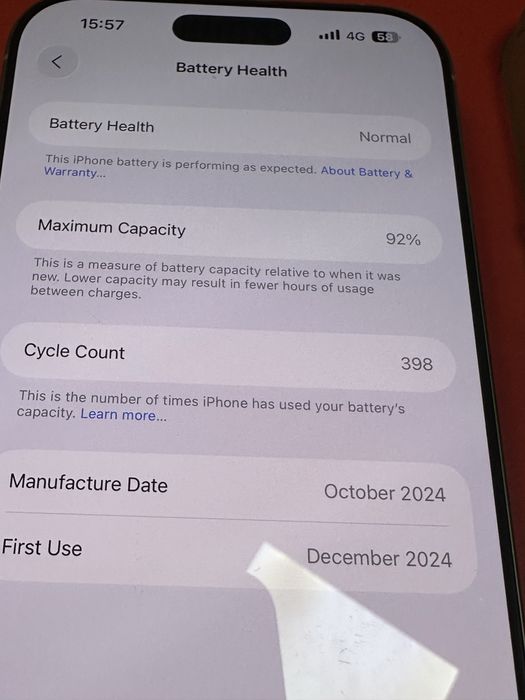 iphone 16Pro Max 256 in garantie