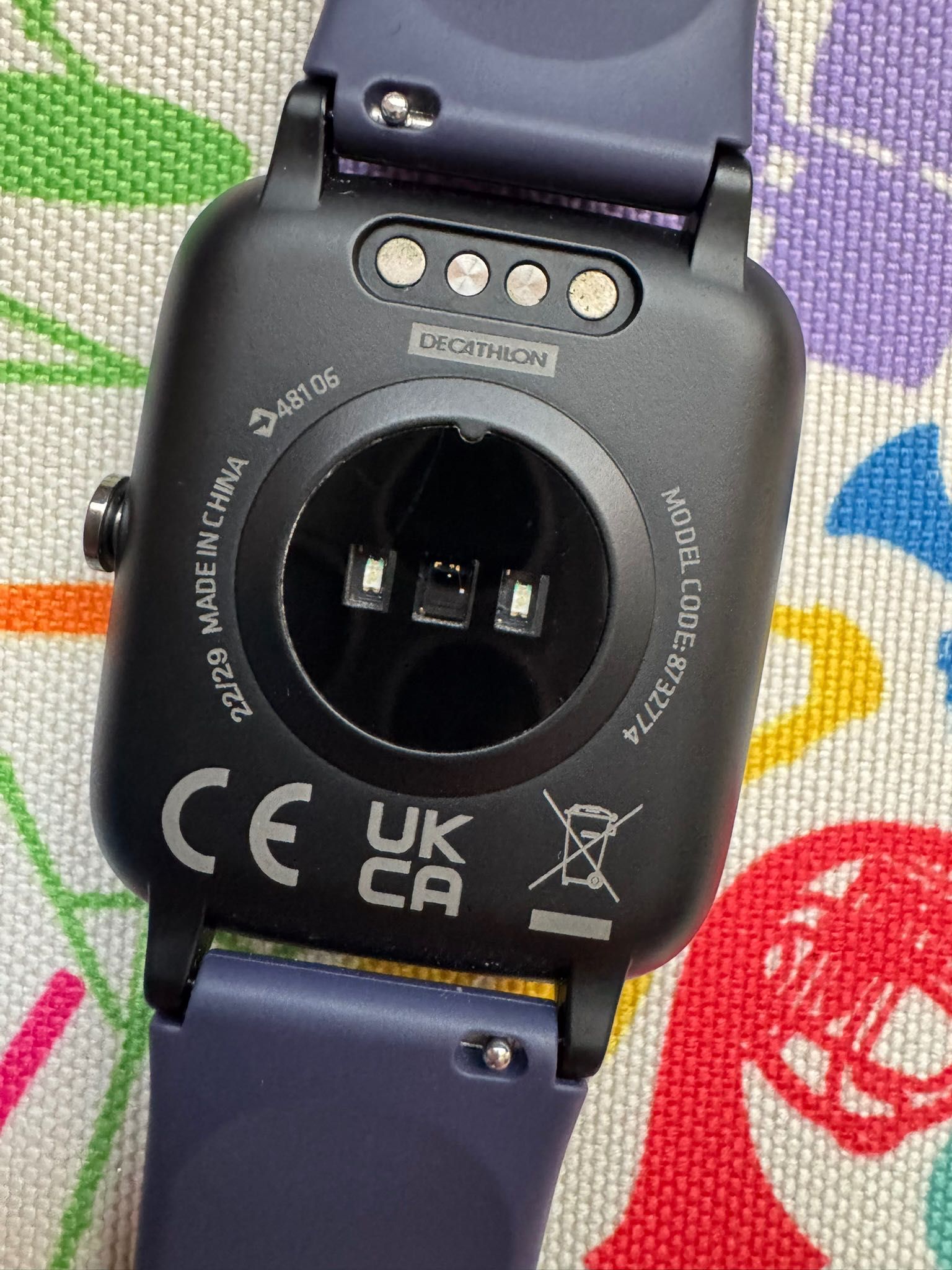 Смарт часовник cw900 hr, GPS, син, Декатлон