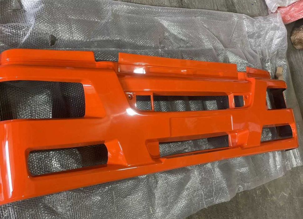 Бампер передний широкий КАМАЗ-6520, Пластик , Рестайлинг
