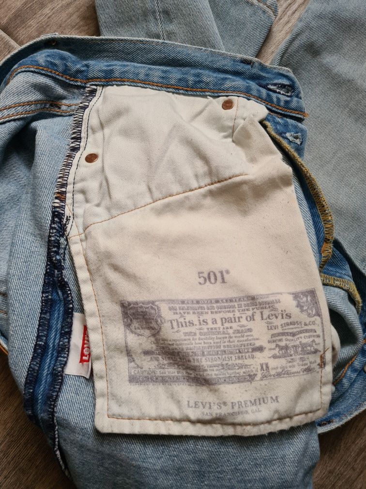 Мъжки дънки Levi's 501, regular fit