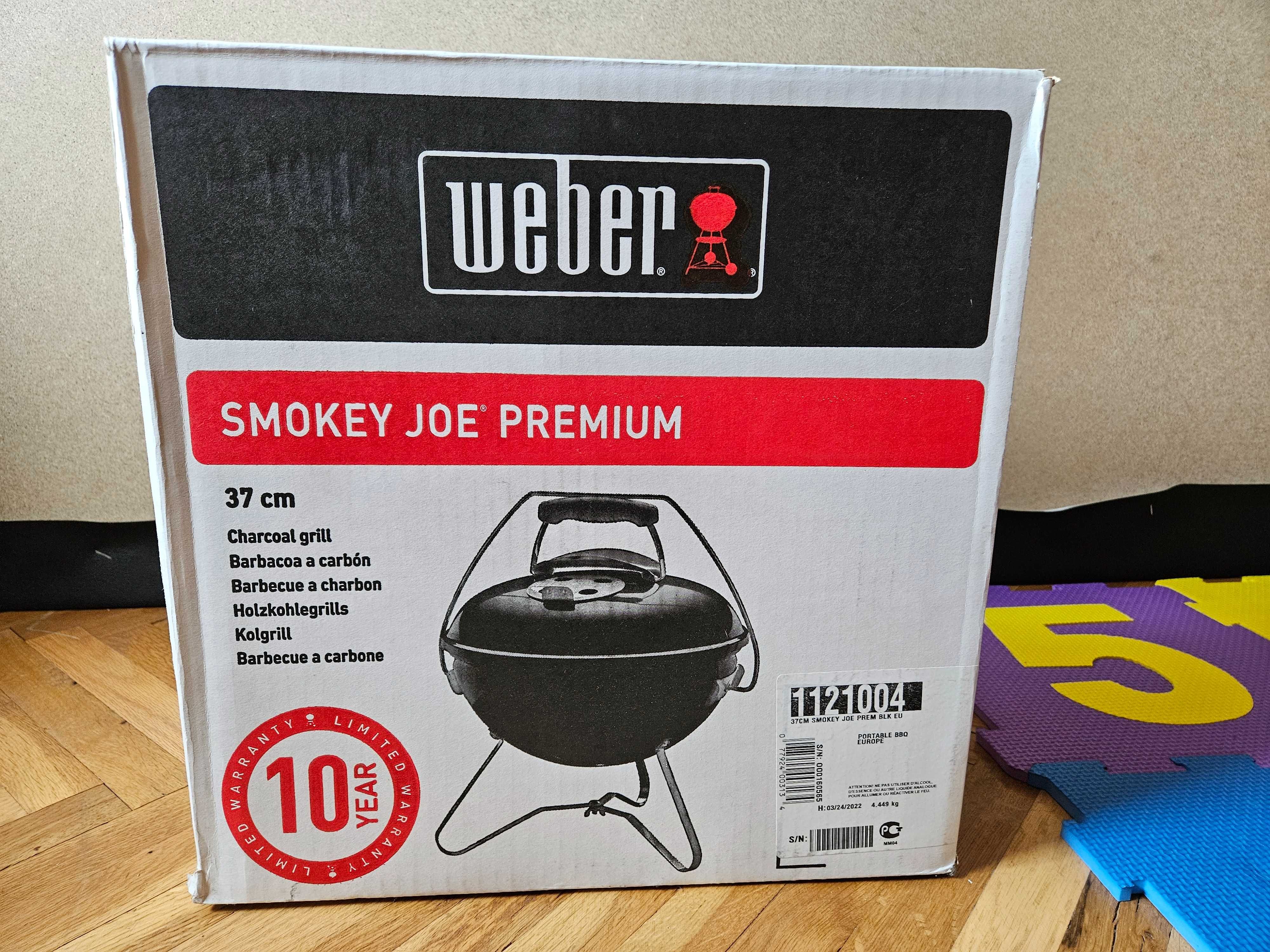 Премиум преносимо барбекю Smokey Joe Premium, 37cm, Weber