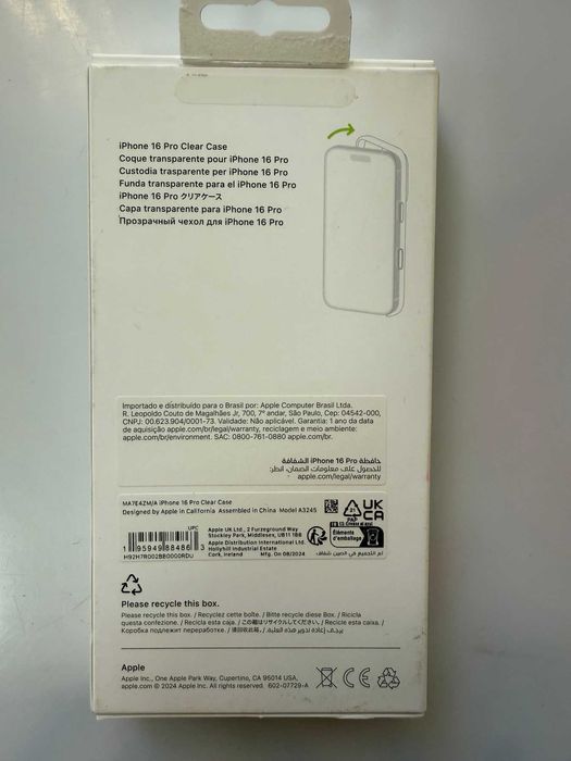 оригинален калъф за iPhone 16 Pro и стъкла