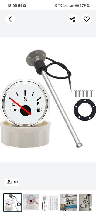 Indicatoare combustibil+senzor 50,40,35 cm 27,5 cm,150 mm,225 mm, 100m