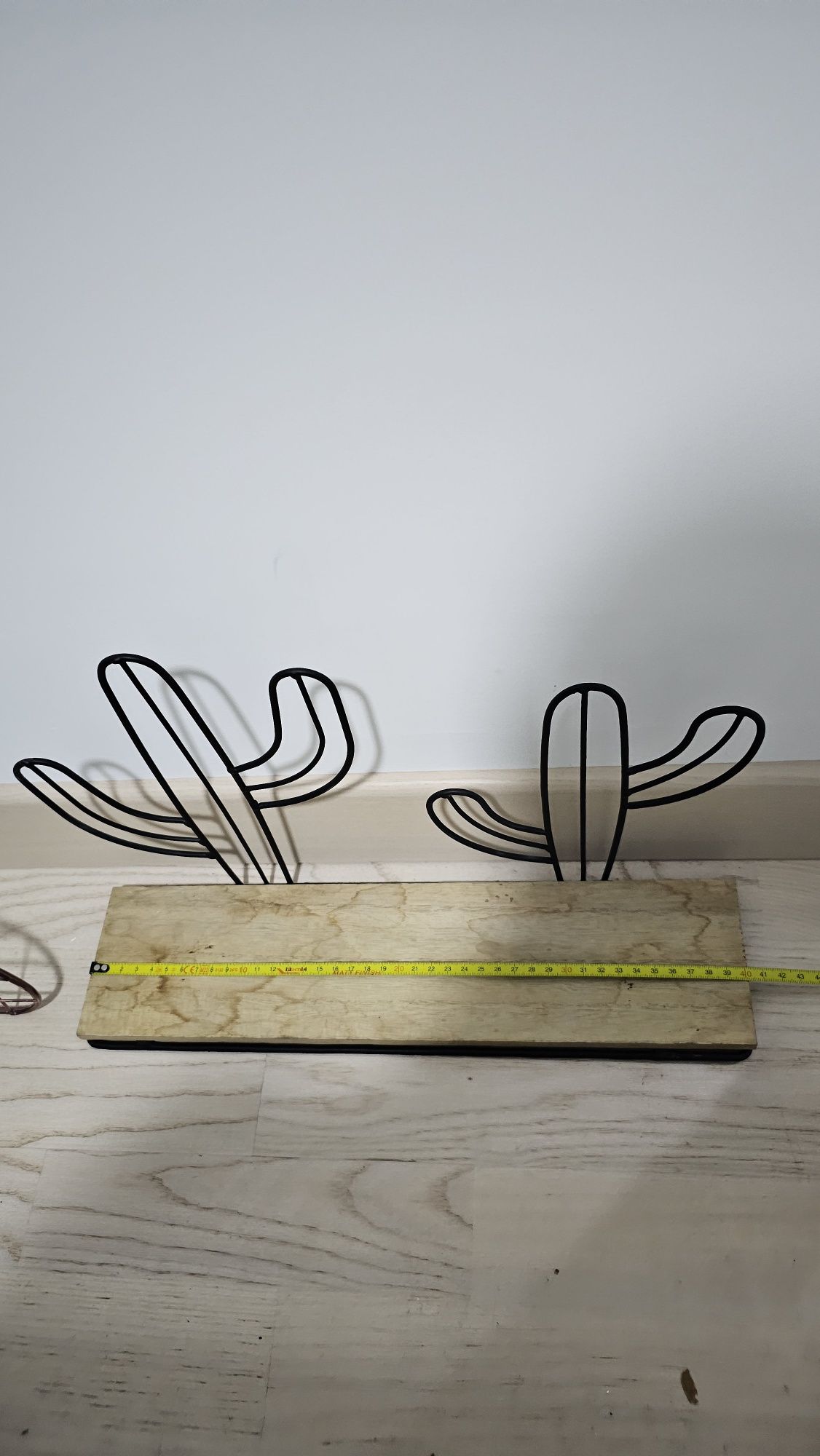 Set cactusi metal decorativi- raft+suport foto / suport bijuterii