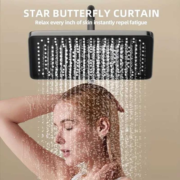 Дъждовна душ система, 4-функционален.