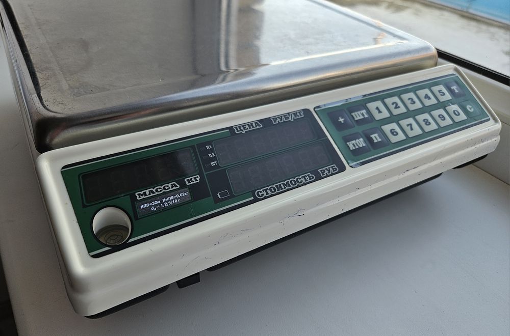 Весы торговые, электронные