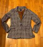 Blazer culoare gri, marca Sinsay, marime S