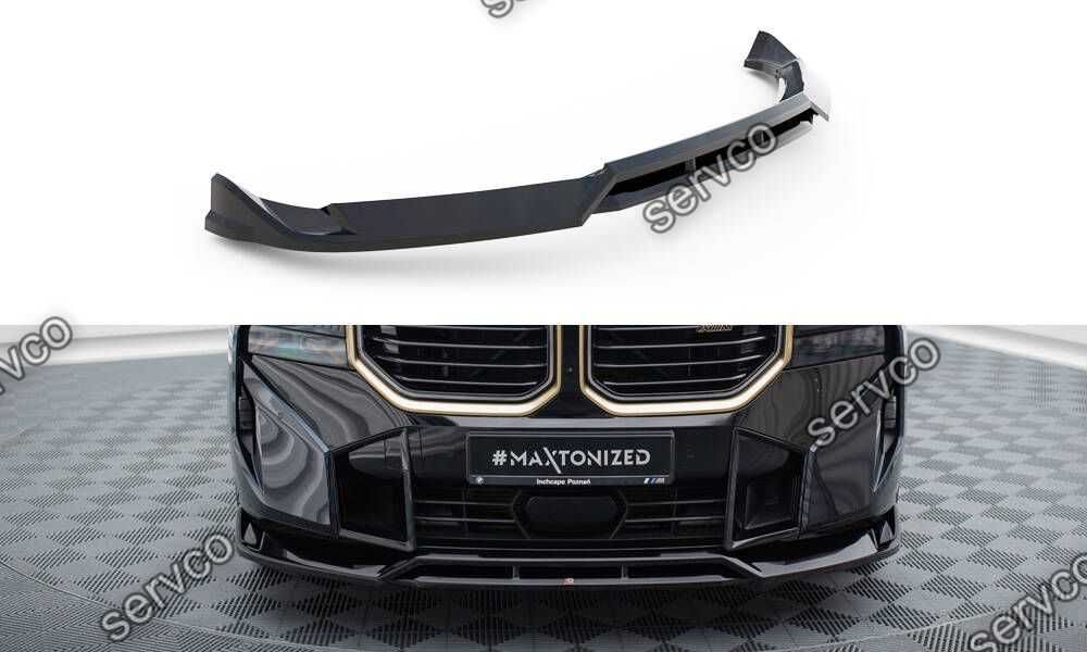 Prelungire splitter bara fata Bmw XM G09 2022- v1 - Maxton Design