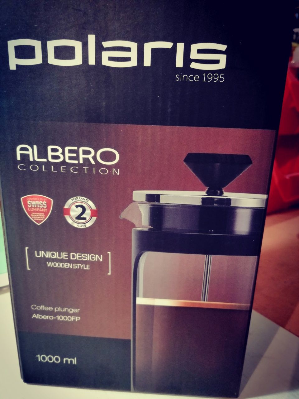 Для кофе френч-пресс Polaris Albero-1000FP