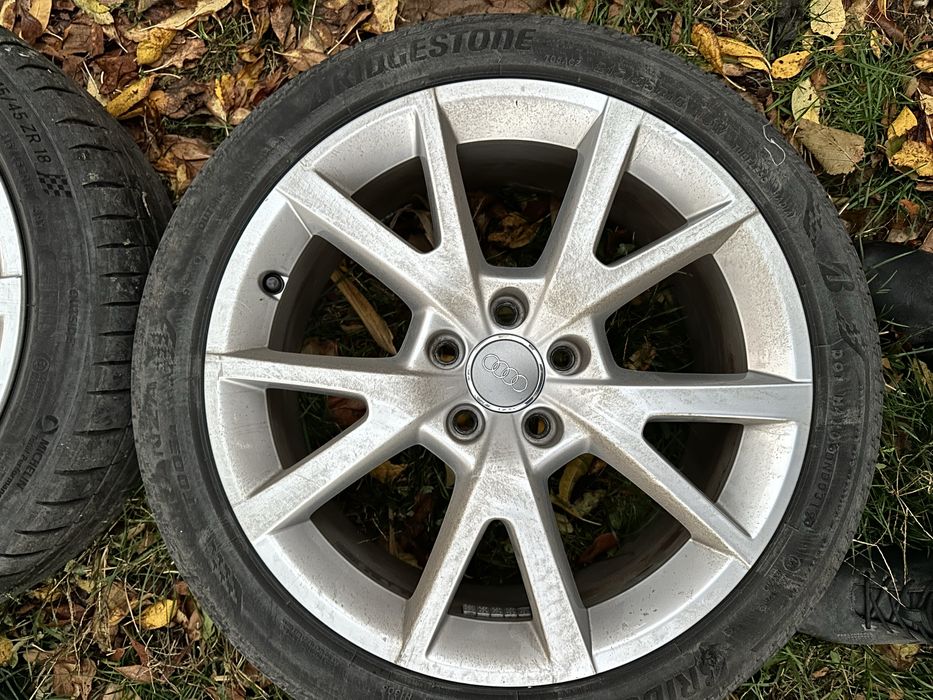 Jante cu tot cu cauciuc Audi Q5 20018 5x112  215 45 r18