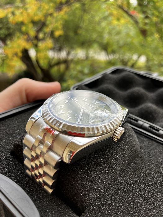 Seiko Mod Arabic Dial NH35 Jubilee Автомат Самонавиващ