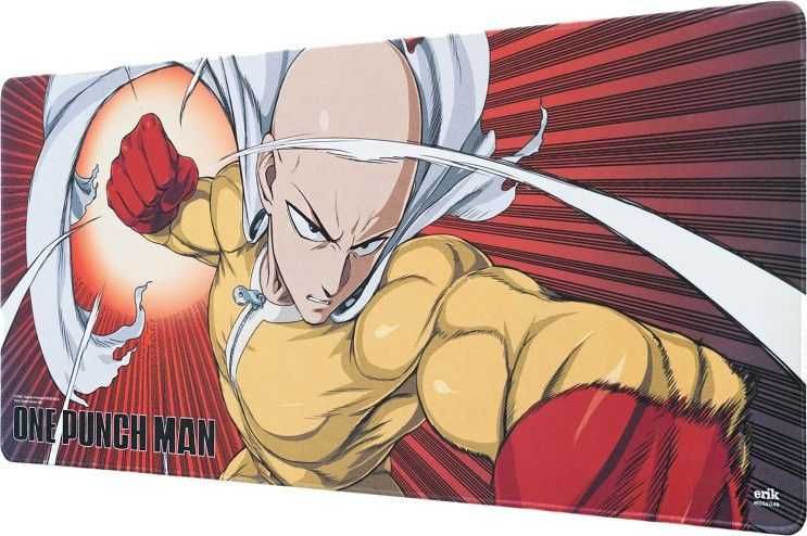 Гейминг подложка за мишка - One Punch Man Saitama, XL
