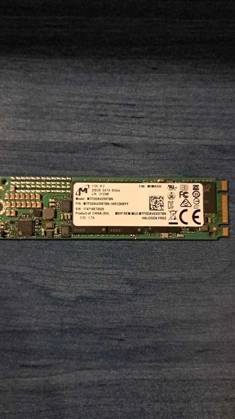 SSD PCIE 256GB 110S M2 de la Transcend