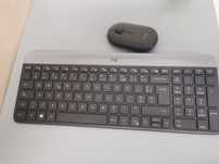 Tastatura și mouse wireless Logi