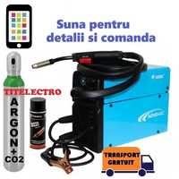 Aparat sudura cu sarma NOVO MIG 130 + butelie 8L corgon plina + spray