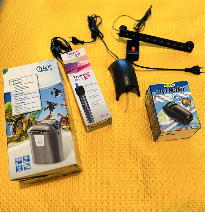 Vand set complet acvariu  37,5 litri