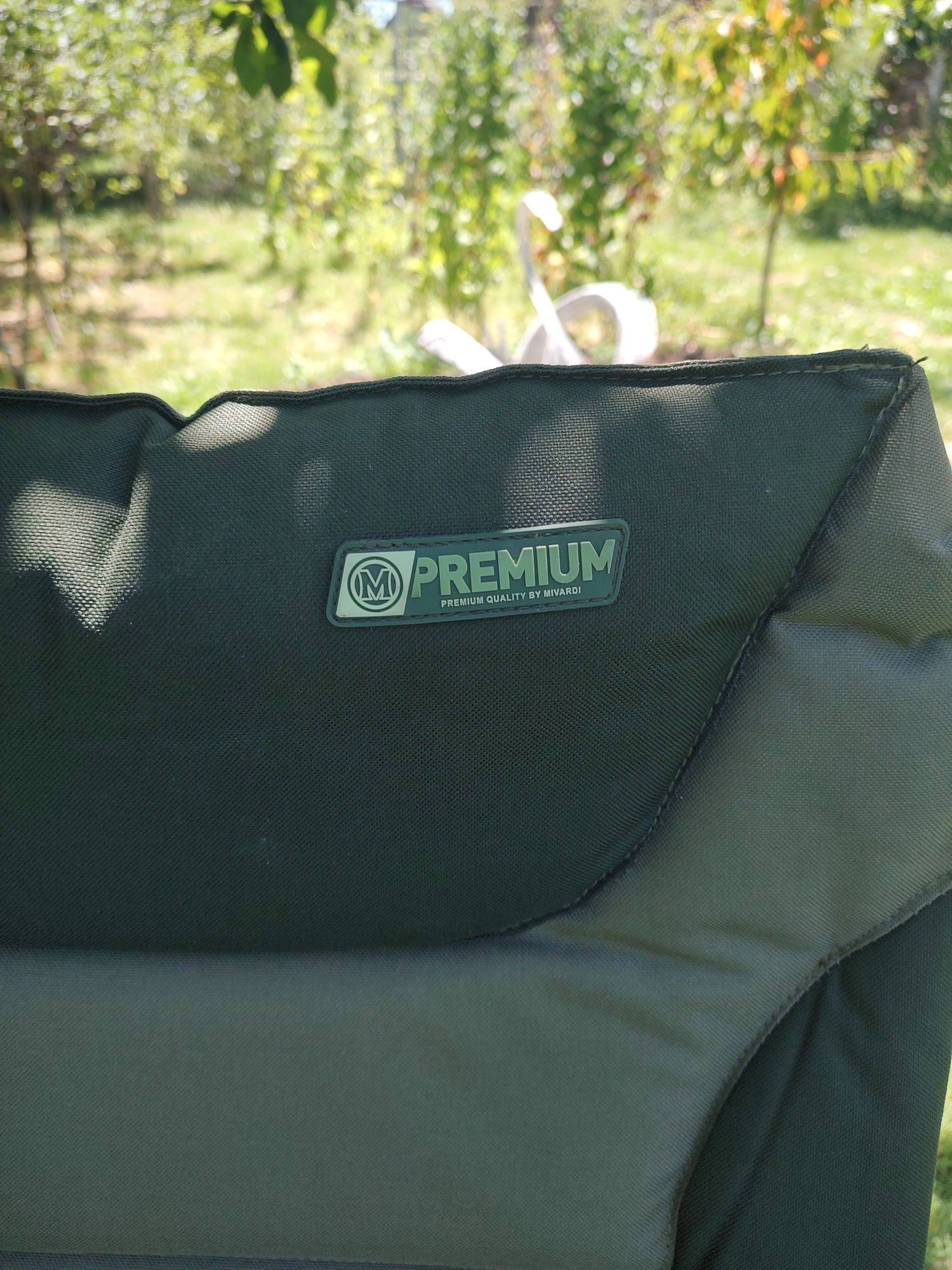 Scaun pescuit Mivardi cu accesorii Preston Delphin și Carp zoom