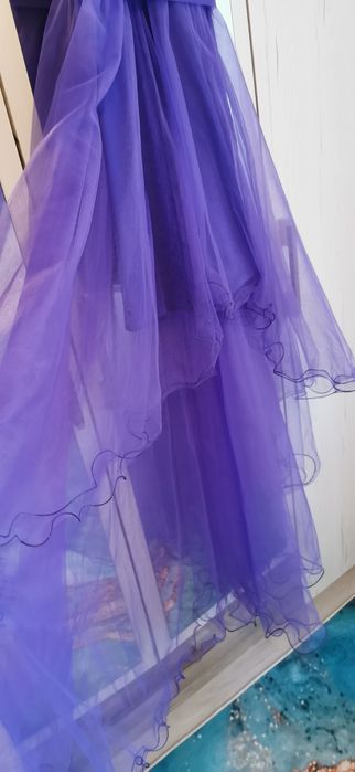 Rochita mov eleganta