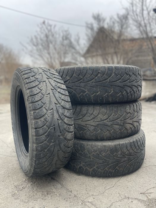 ШИНЫ Hankook 225/60/R16 шипованная б/у шины зимний