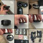 Obiectiv aparat foto film digital filtru colectie vintage accesorii