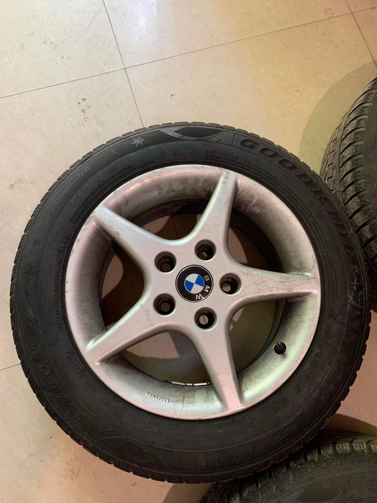 Джанти с гуми 15 цола 5x120 BMW