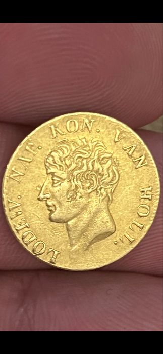 Златна монета 1 Дукат Луи Наполеон