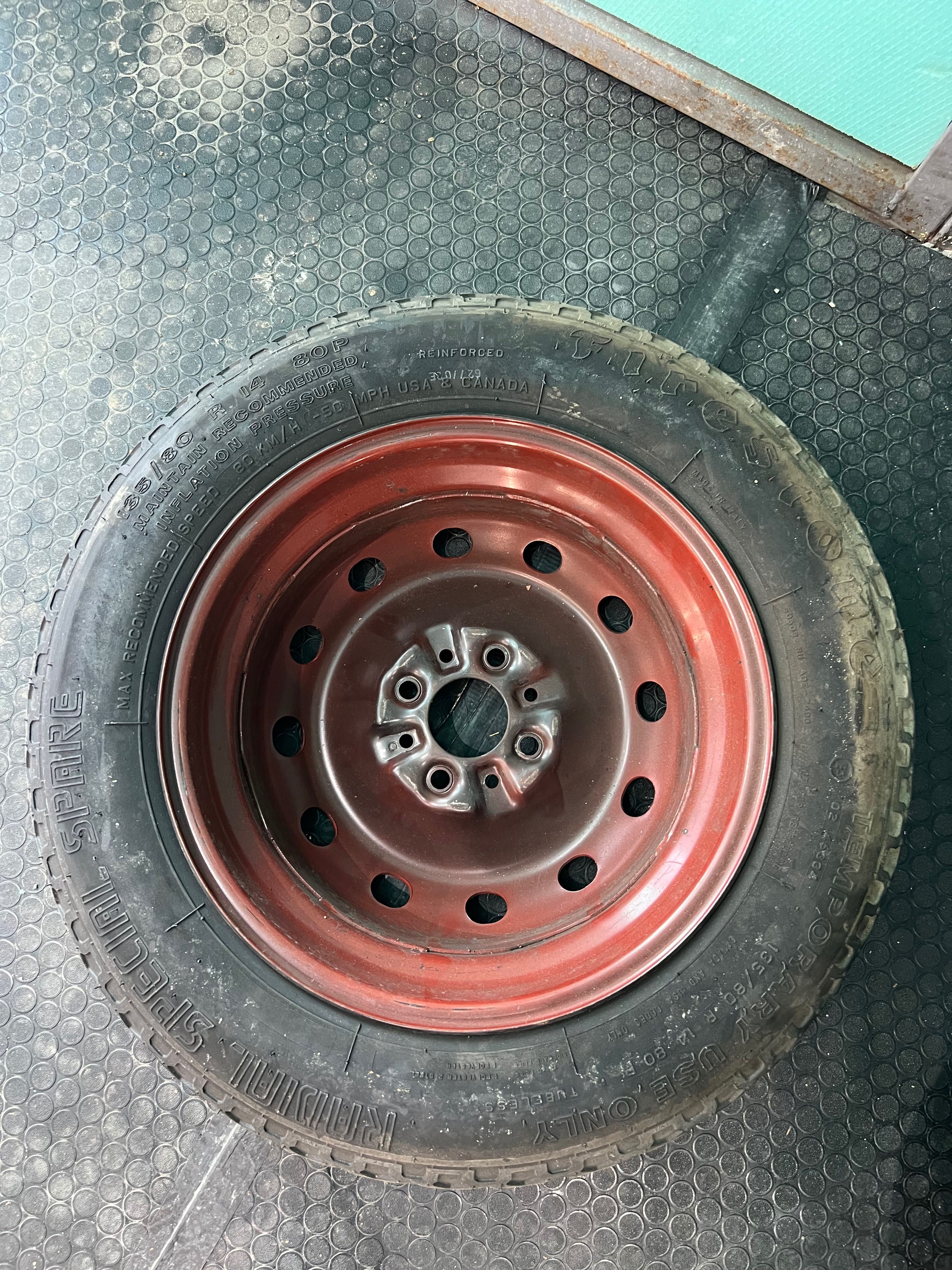 Резервна гума за Fiat Punto