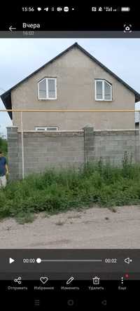 Продаются дом в черновом варианте в Талгарском районе ,в пос Керенгара
