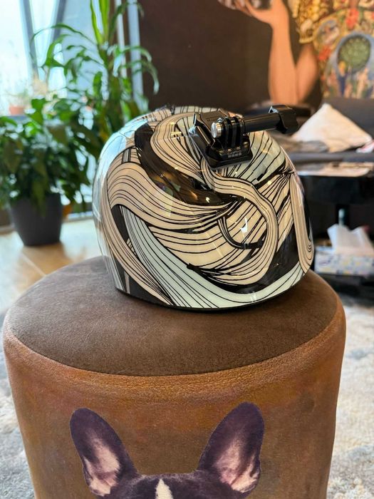 Vand casca de schi dama nefolosita - husa inclusa - M-L - 56-59 cm