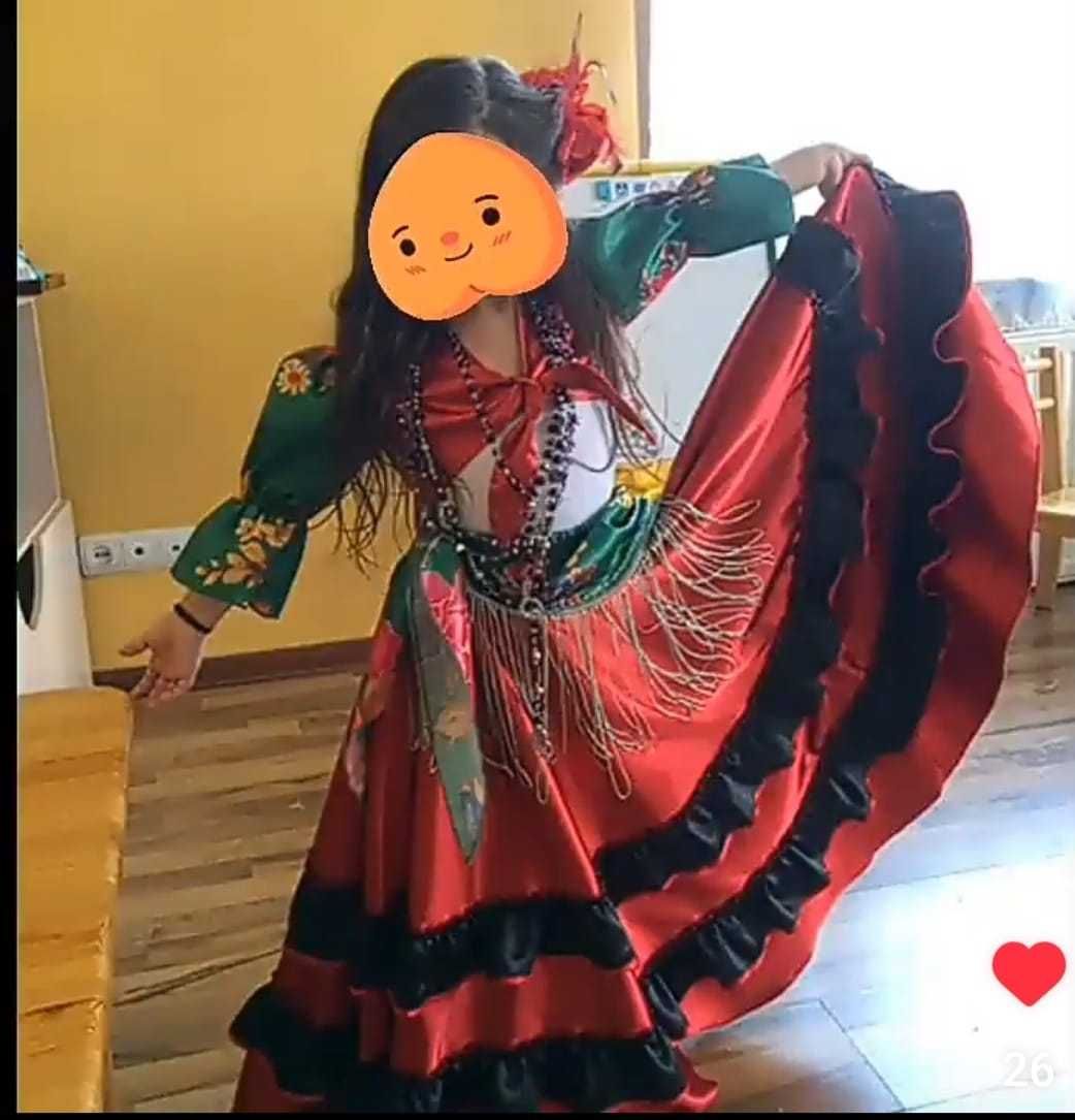 Прокат детских костюмов на 5-7 лет: Золушка, цыганский, узбекский