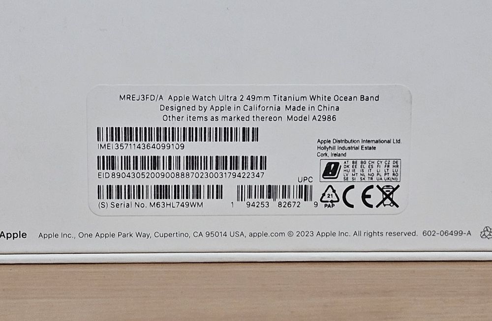 Apple Watch Ultra 2 nou garanție 12 luni