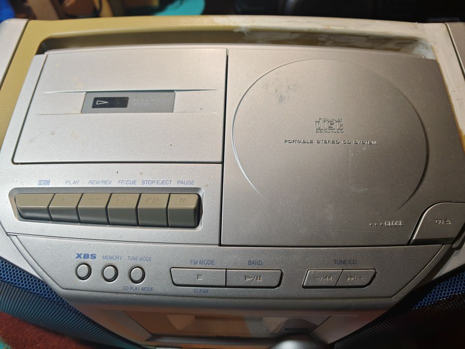 Panasonic radio, cd și caseta
