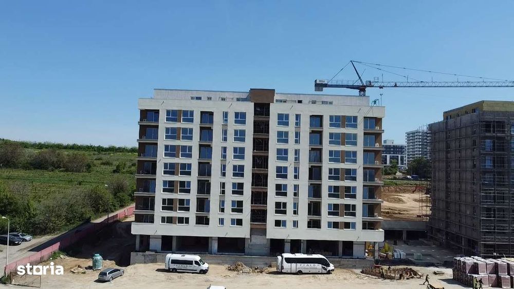 Apartament 2 camere COPOU cu terasa panoramica tip penthouse