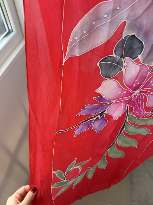 3 тънки шала тип връзка