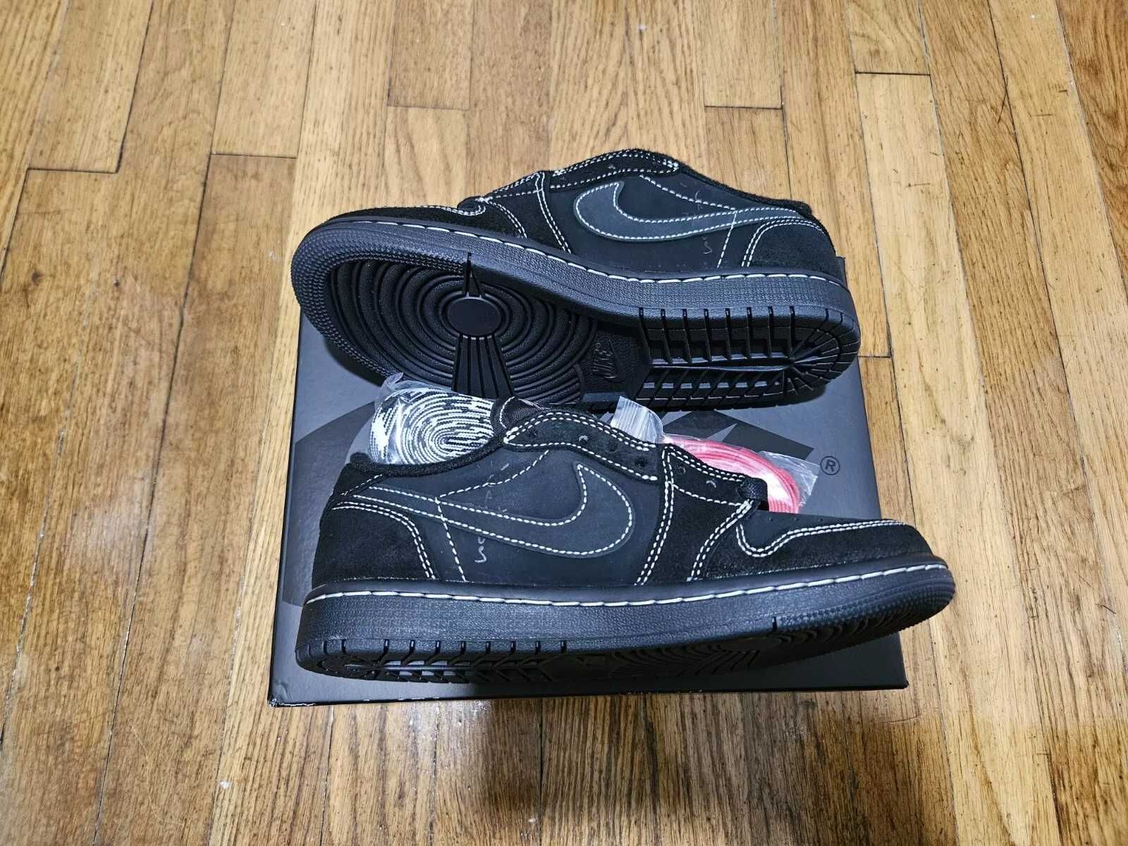 Adidasi Nike |Air Jordan 1 |Retro Travis Scott Black Phantom Low