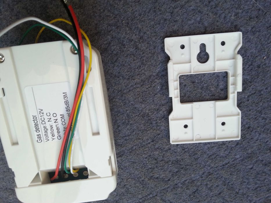 Senzor cabana detector camper gaz GPL monoxid fum 12V rulota copil