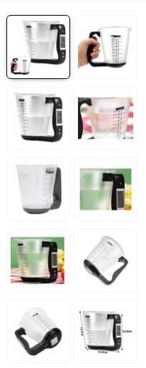 Cantar de bucatarie electronic Verk Group, tip cana detasabila,cap.1kg