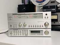 Amplificator+tuner TELEFUNKEN MA1/MT1,30cm lățime,50W/canal,10Hz-40kHz