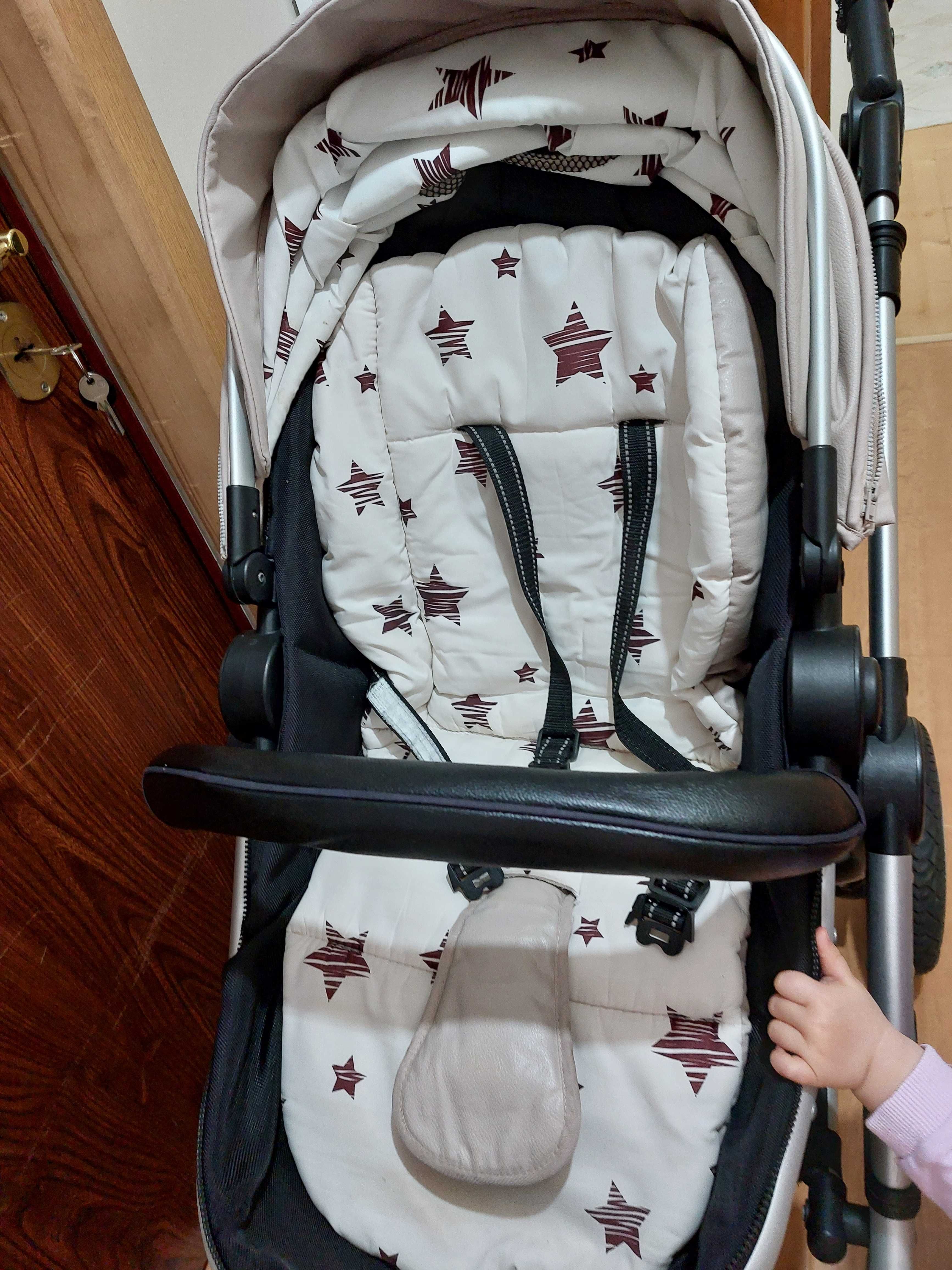 Комбинирана детска количка Chipolino Nina