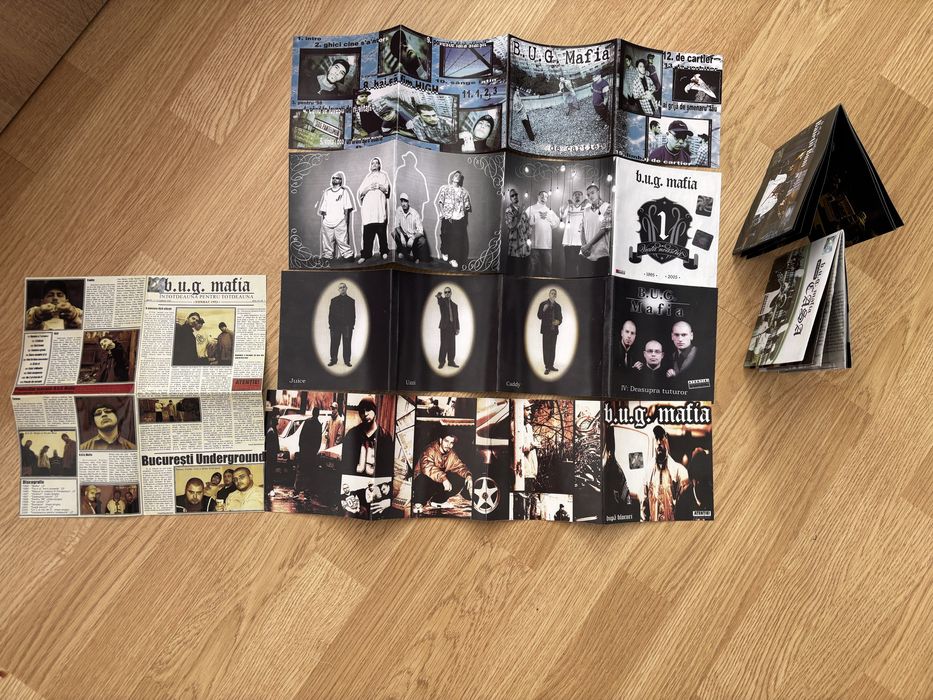 Cd-uri hip/hop B.u.g Mafia & Parazitii