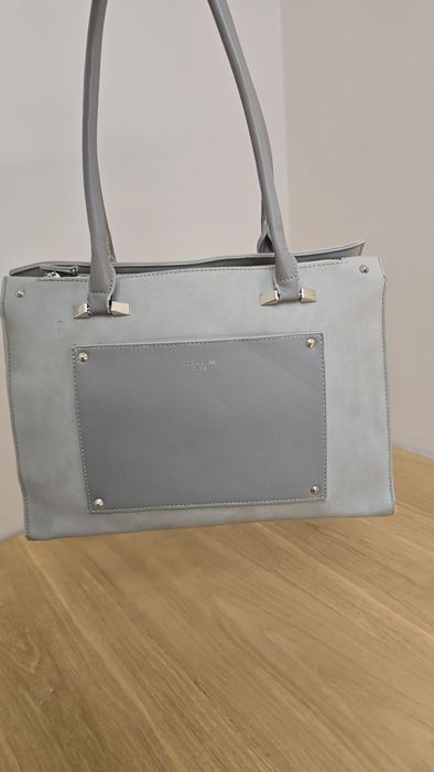 Дамска сива чанта