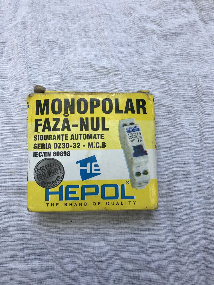 Monopolar faza nul siguranta automata monopolara hepol