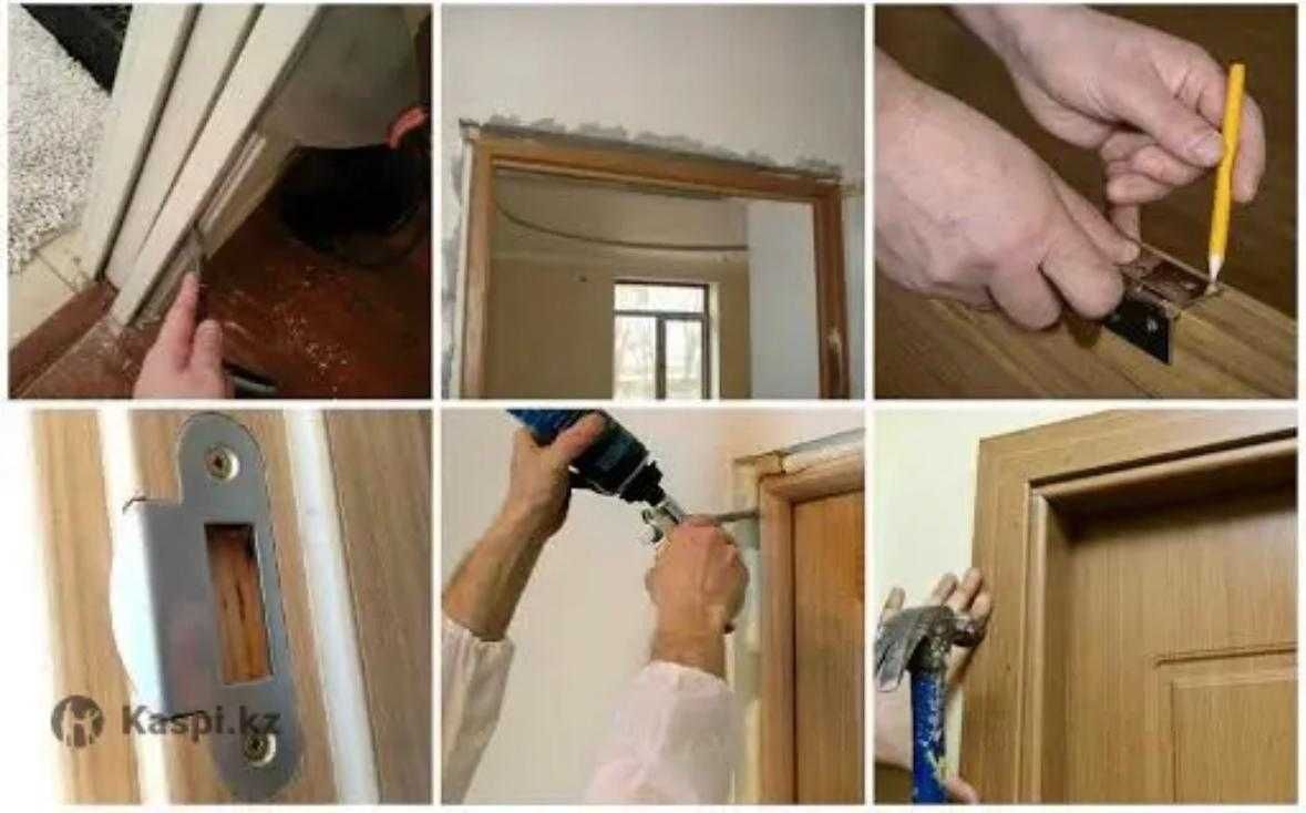 установка д в е р е й