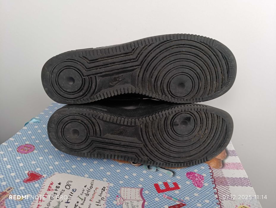 Nike Air Force 1 Low '07 Black''оригинални маратонки 46 номер