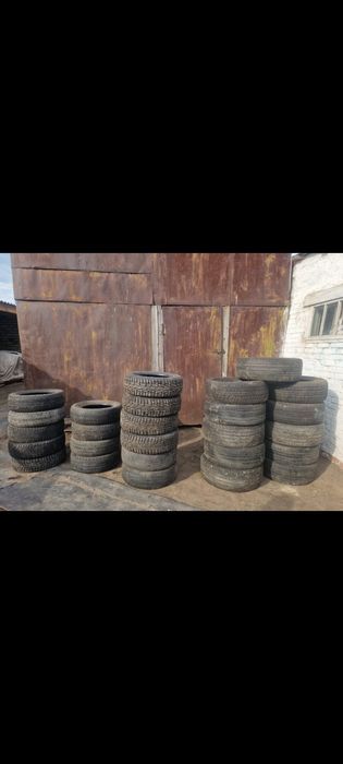 Продам покрышки б/у цена за одну 5000тг