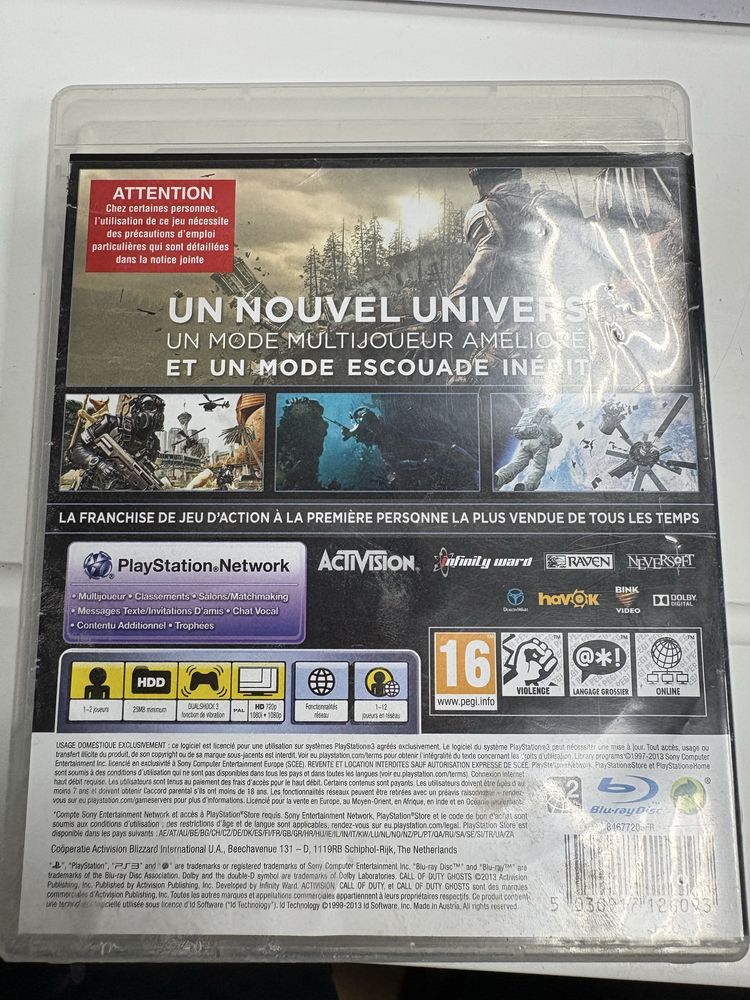 CALL of DUTY ghostsPS3