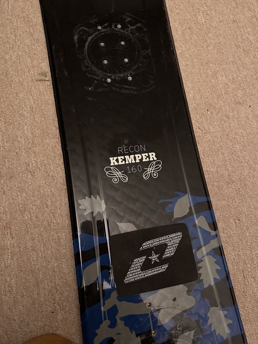 Сноуборд recon kemper 160