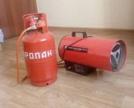 Аренда пушка газовые обогреватель прокат тепло газовая электрическая